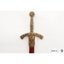 Abrecartas espada caballero templario  25cm