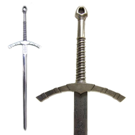 Abrecartas espada medieval 29.5cm