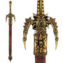 Abrecartas espada de Odín con funda  29cm
