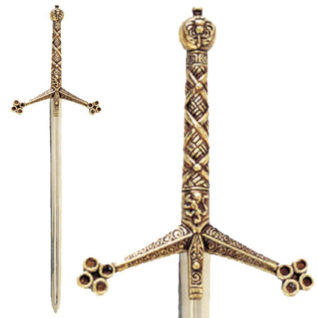 Abrecartas espada Claymore con funda 30cm