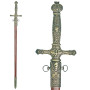 Espada Napoleón, Biennais 1809, con funda  88cm