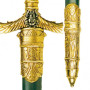 Espada del faraón Ramsés II, con funda  89cm