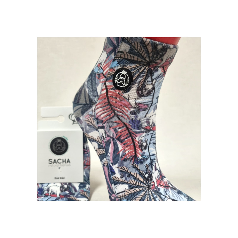 Calcetines sneaker bulldog skater