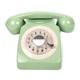 Teléfono Vintage color verde