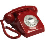 Teléfono Vintage color rojo