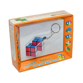 Llavero cubo mágico mini doble 2 capas