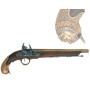 Pistola alemana, siglo XVIII  43cm