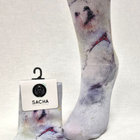 Calcetines lurex perro sacha