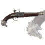 Pistola pirata de chispa, siglo XVIII  39cm