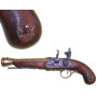Pistola pirata de chispa  zurda , siglo XVIII