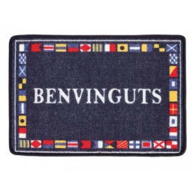 Alfombra de baño Benvinguts