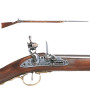 Rifle francés con bayoneta, época Napoleón  183cm