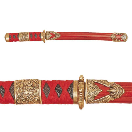 Tanto, puñal samurai, época Edo, Japón  49cm