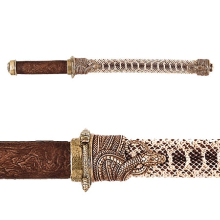 Tanto, puñal samurai, época Edo, Japón  48cm