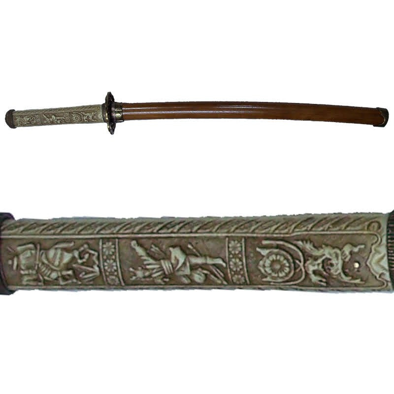 Tachi, espada samurai, época Edo, Japón (108cm)