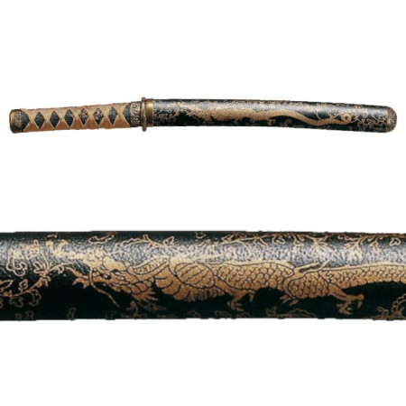 Tanto, puñal samurai, época Edo, Japón  52cm