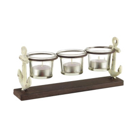 Candelero para 3 velas ancla