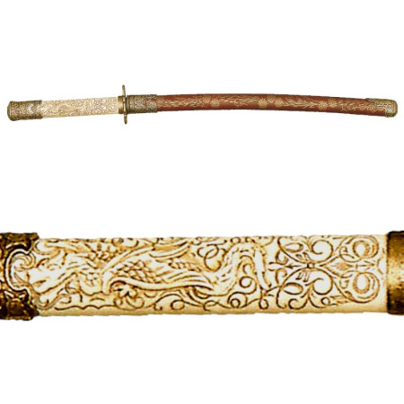 Wakizashi  katana corta , época Edo, Japón  72cm