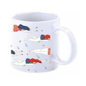 Mug náutico bañistas