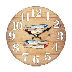 Reloj peces