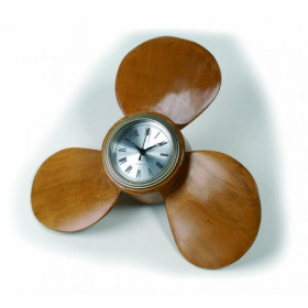 Reloj hélice en madera