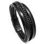 Pulsera de hombre negra