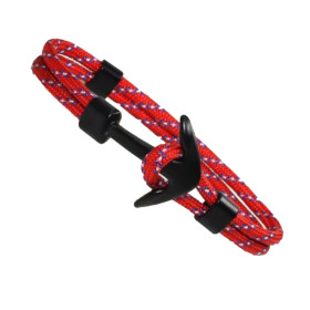 Pulsera ancla Roja