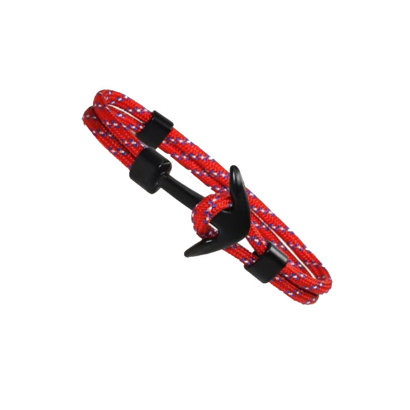 Pulsera ancla Roja