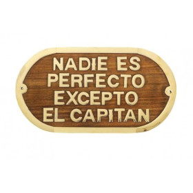 Nadie Es Perfecto Excepto el Capitán