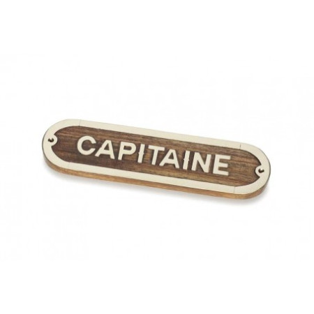 Placa Decorativa Capitaine