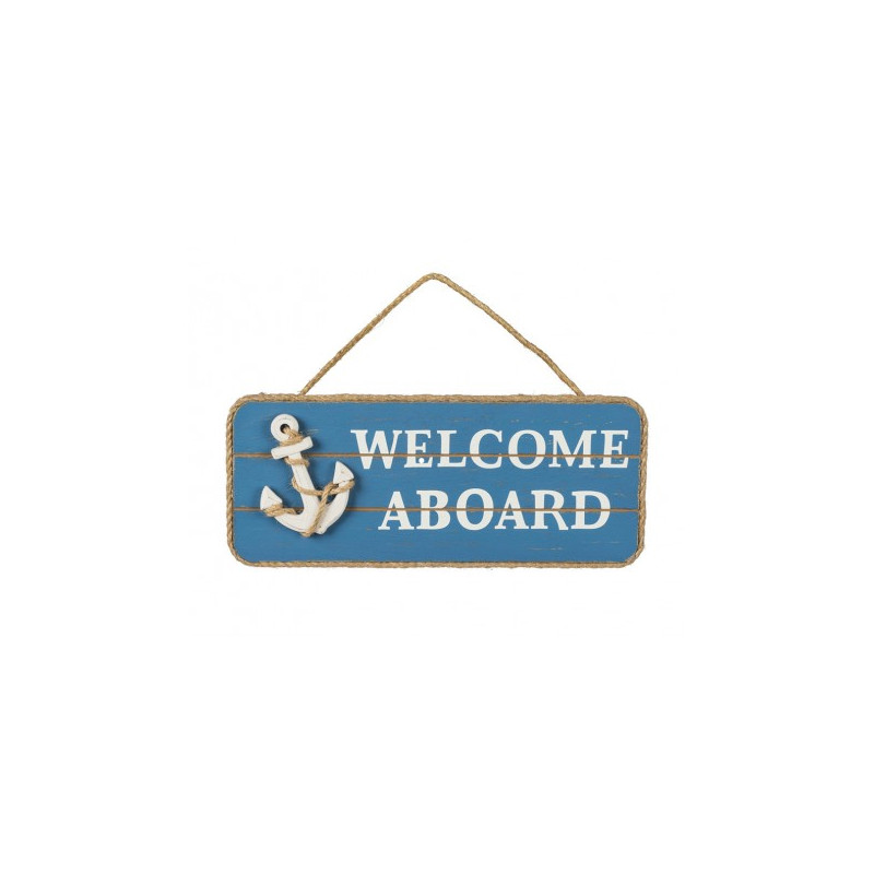 Cuadro Decorativo Welcome Aboard